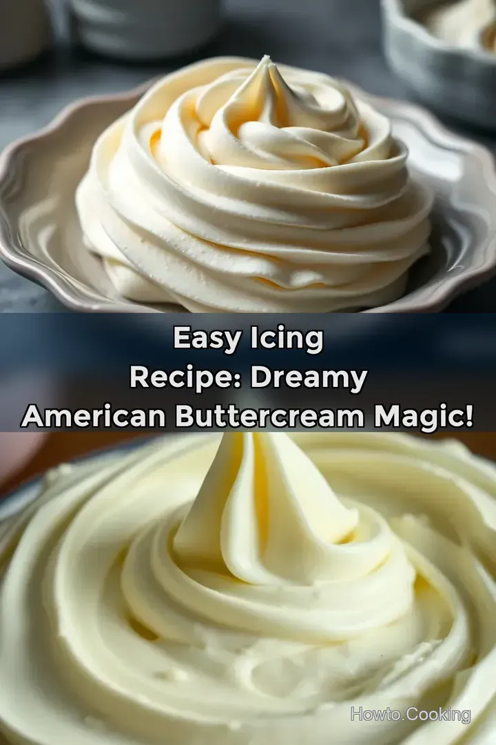 Easy Icing Recipe: Dreamy American Buttercream Magic!