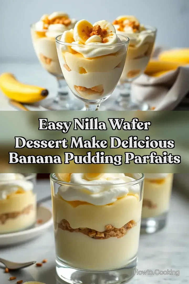 Easy Nilla Wafer Dessert Make Delicious Banana Pudding Parfaits