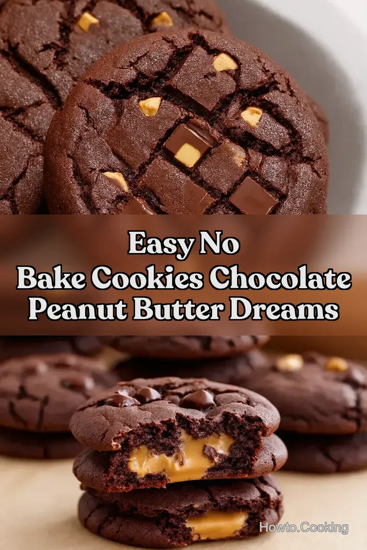 Easy No Bake Cookies Chocolate Peanut Butter Dreams