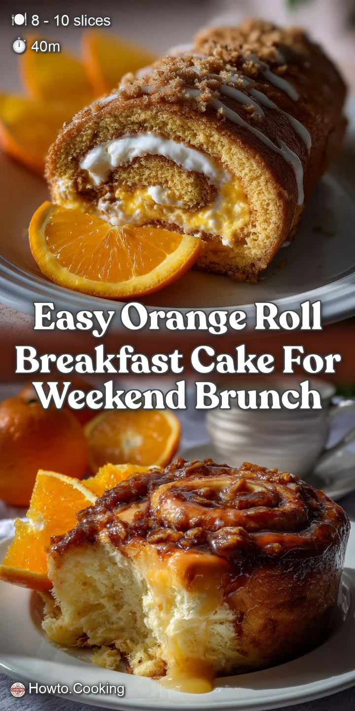 Easy Orange Roll Breakfast Cake for Weekend Brunch