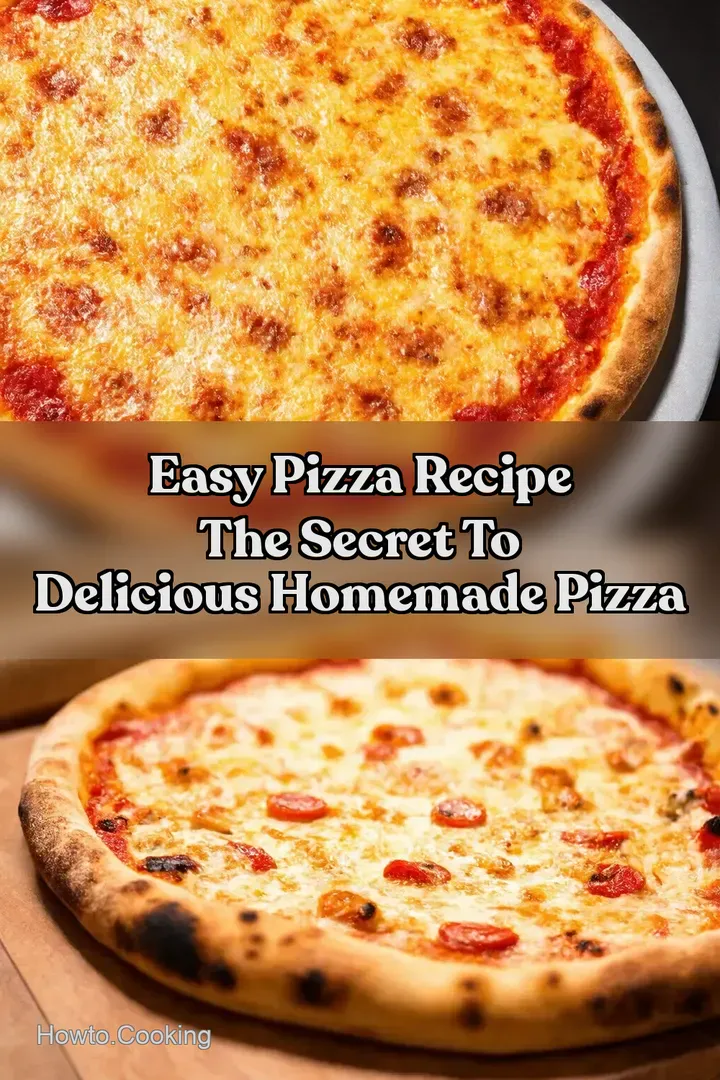 Easy Pizza Recipe The Secret to Delicious Homemade Pizza