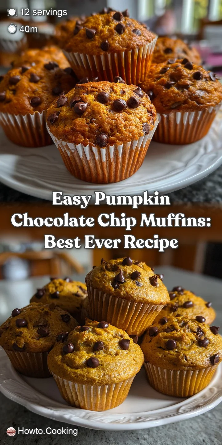 Easy Pumpkin Chocolate Chip Muffins: Best Ever Recipe