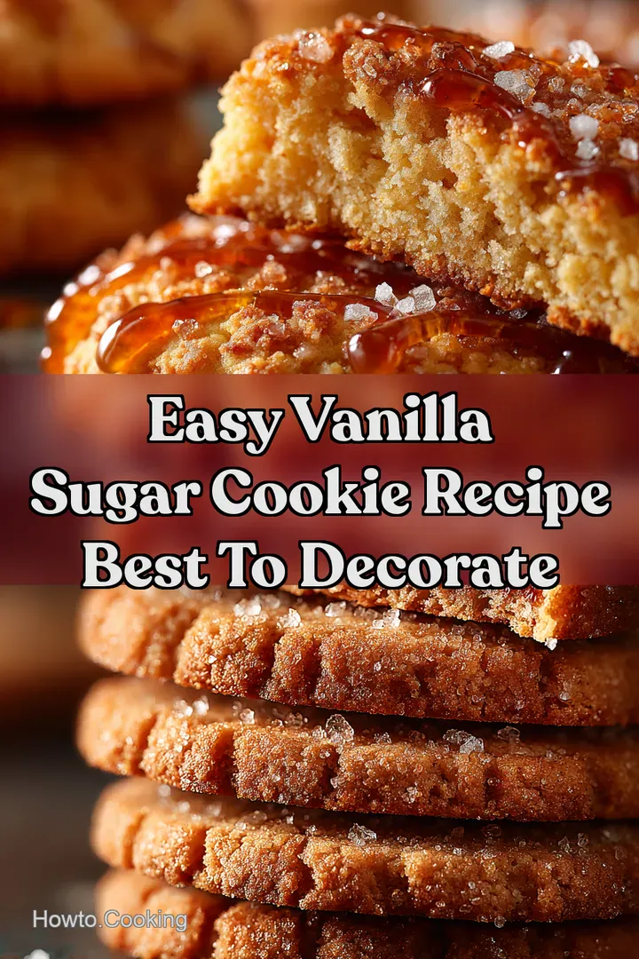 Easy Vanilla Sugar Cookie Recipe Best To Decorate