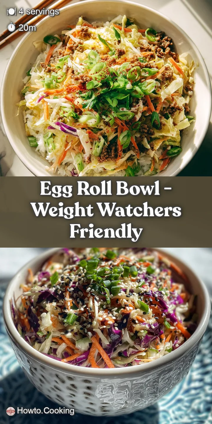 Close-up of savory ground pork with crisp edges, nestled among colorful shredded cabbage. A glistening glaze adds a vibran...