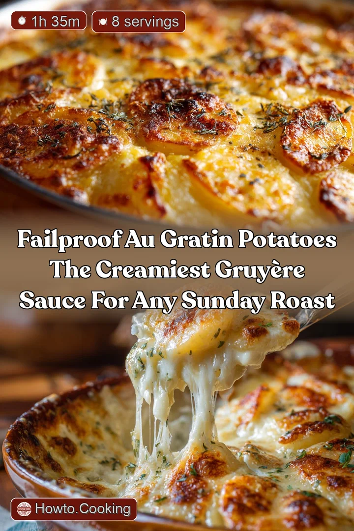 FailProof Au Gratin Potatoes The Creamiest Gruy&egrave;re Sauce for Any Sunday Roast