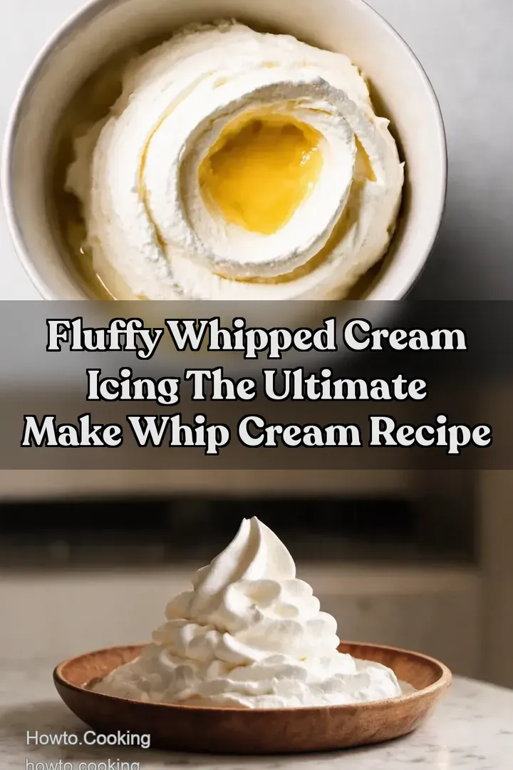 Fluffy Whipped Cream Icing The ULTIMATE Make Whip Cream Recipe