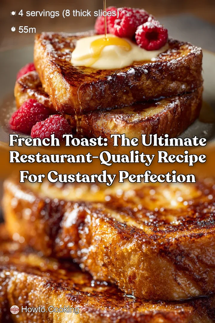French Toast: The Ultimate Restaurant-Quality Recipe for Custardy Perfection