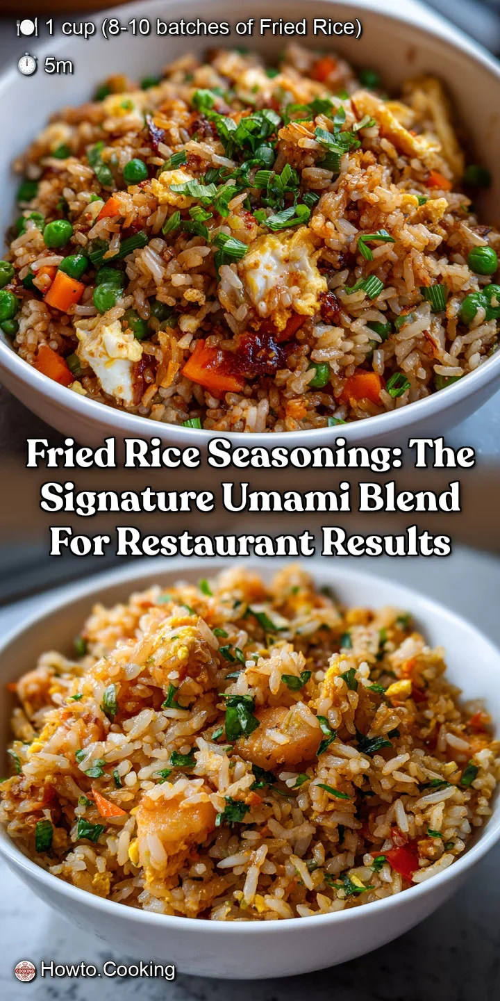 Fried Rice Seasoning: The Signature Umami Blend for Restaurant Results