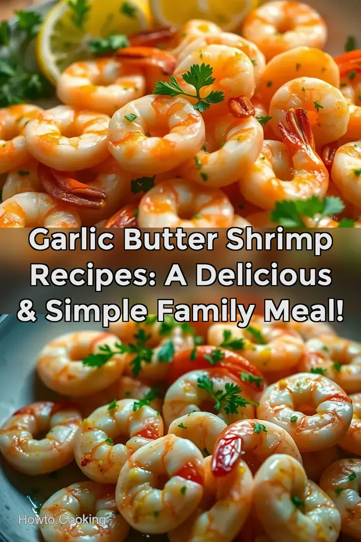 Garlic Butter Shrimp Recipes: A Delicious & Simple Family Meal!