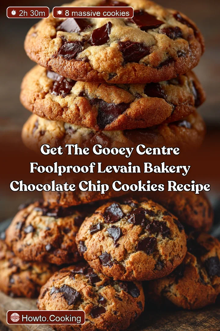 Get the Gooey Centre Foolproof Levain Bakery Chocolate Chip Cookies Recipe