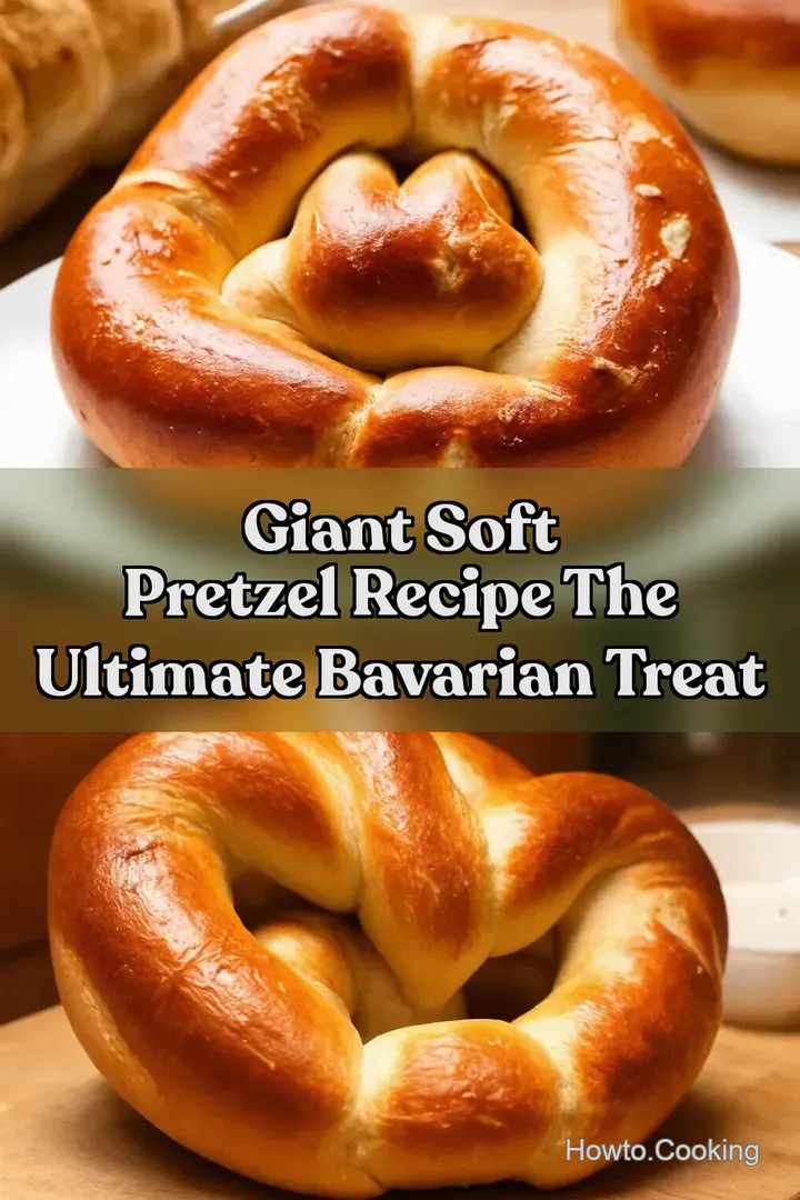 Giant Soft Pretzel Recipe The Ultimate Bavarian Treat : PIN FOR LATER Giant Soft Pretzel Recipe The Ultimate Bavarian Treat