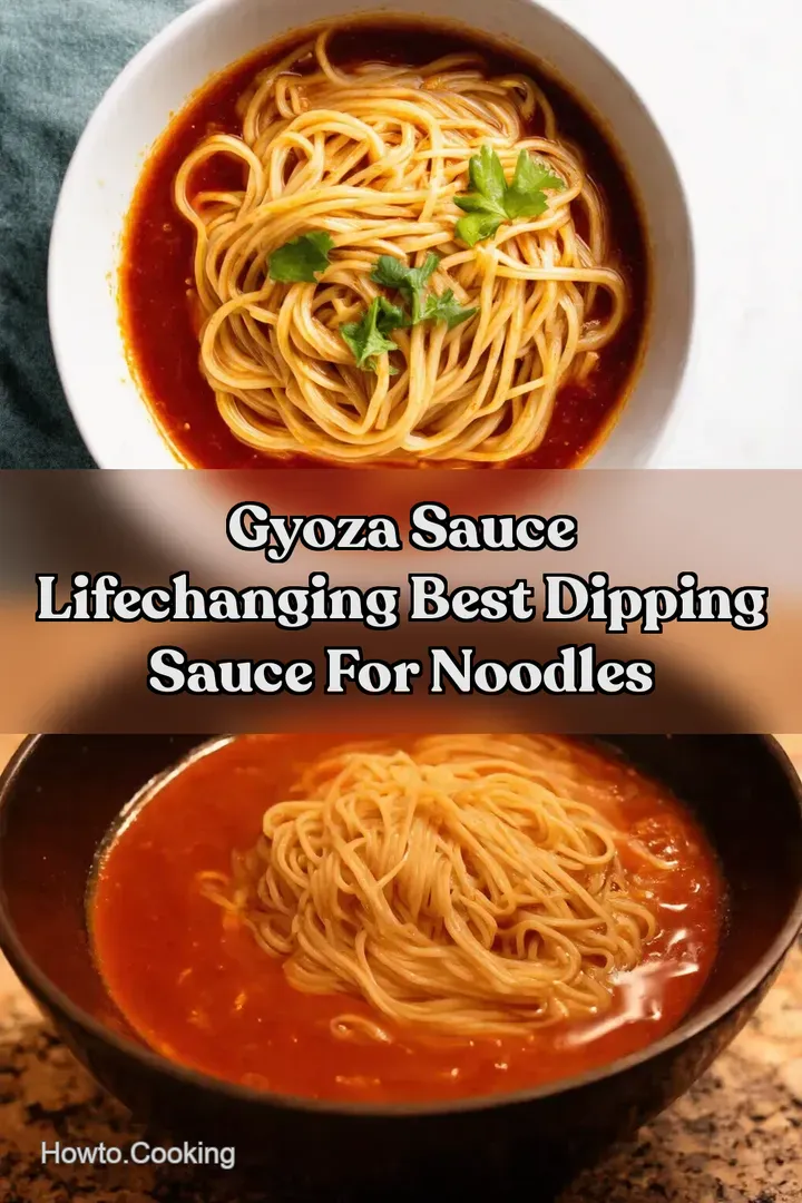 Gyoza Sauce LifeChanging Best dipping sauce for noodles