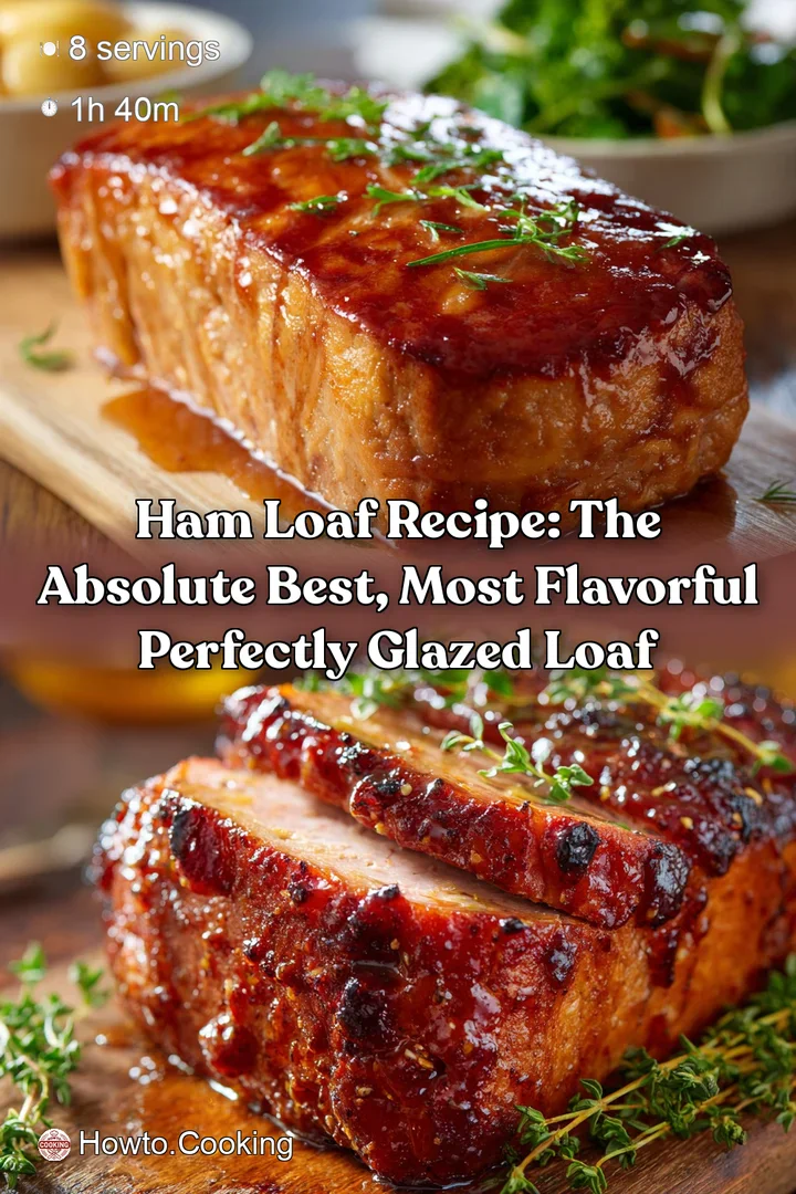 Ham Loaf Recipe: The Absolute Best Most Flavorful Perfectly Glazed Loaf