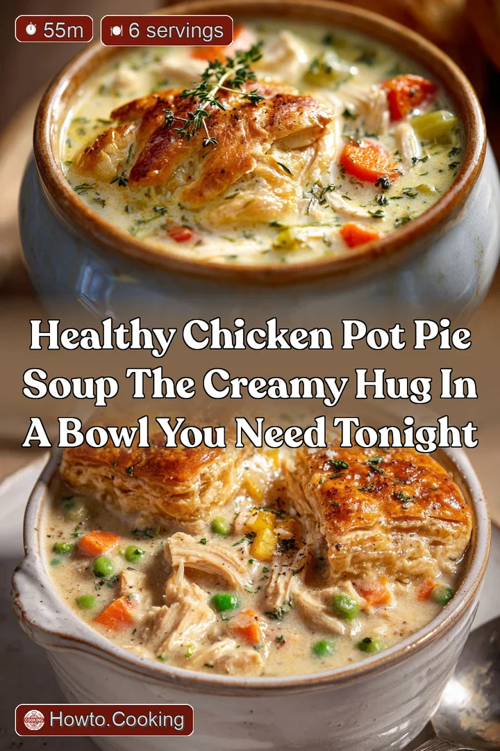 Healthy Chicken Pot Pie Soup The Creamy Hug in a Bowl You Need Tonight
