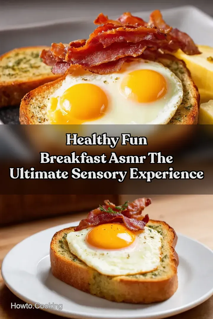 Healthy Fun Breakfast ASMR The Ultimate Sensory Experience