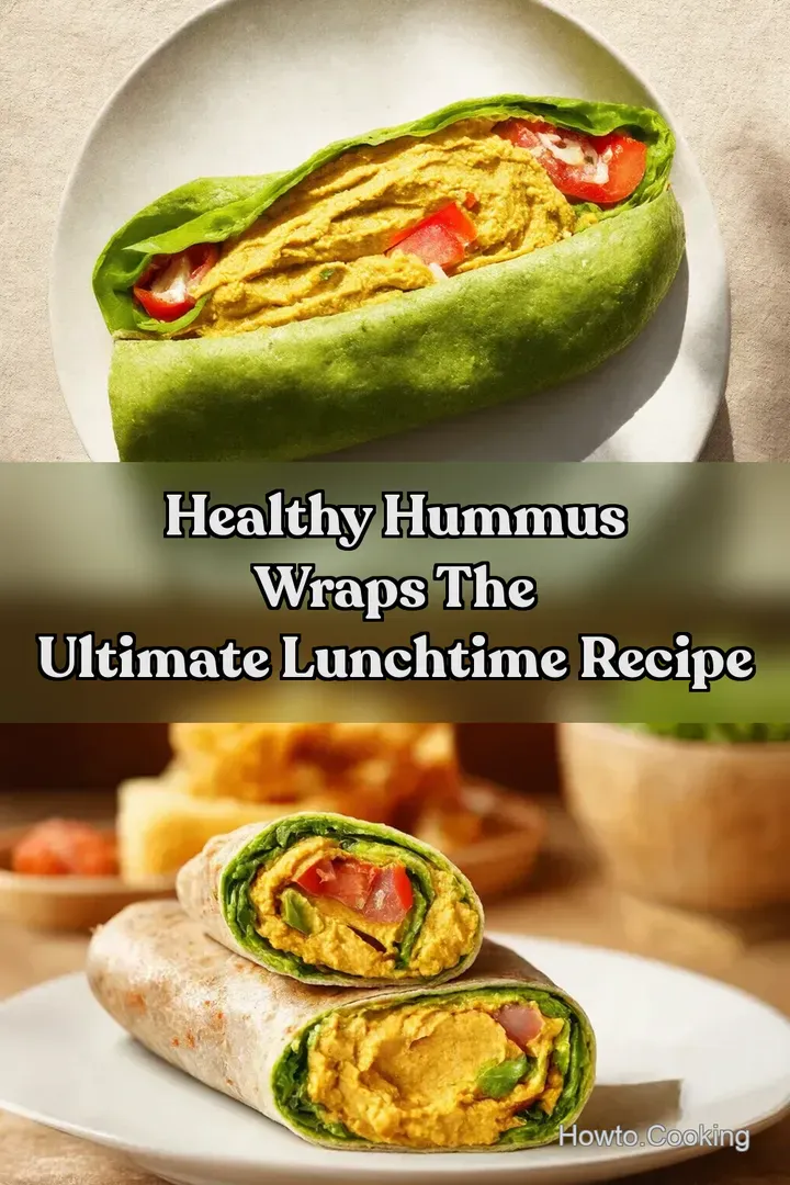 Healthy Hummus Wraps The Ultimate Lunchtime Recipe