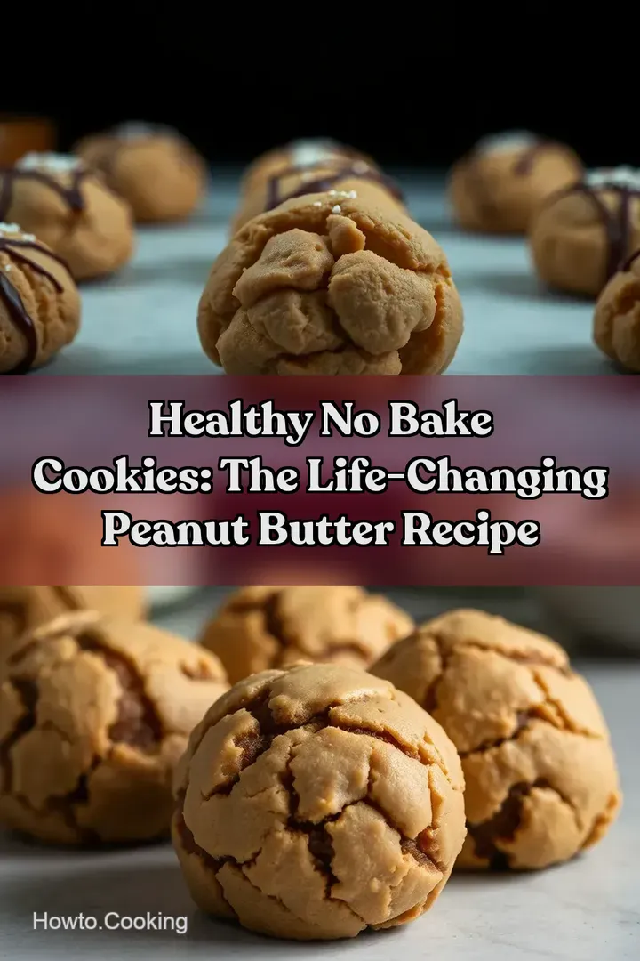 Healthy No Bake Cookies: The Life-Changing Peanut Butter Recipe