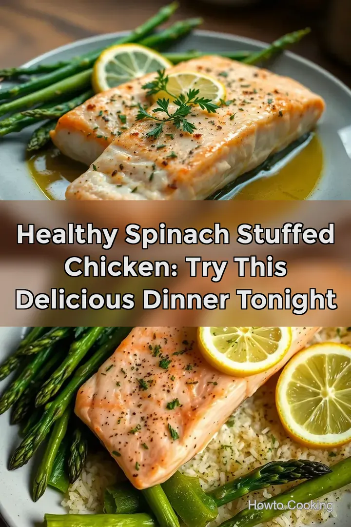 Healthy Spinach Stuffed Chicken: Try This Delicious Dinner Tonight