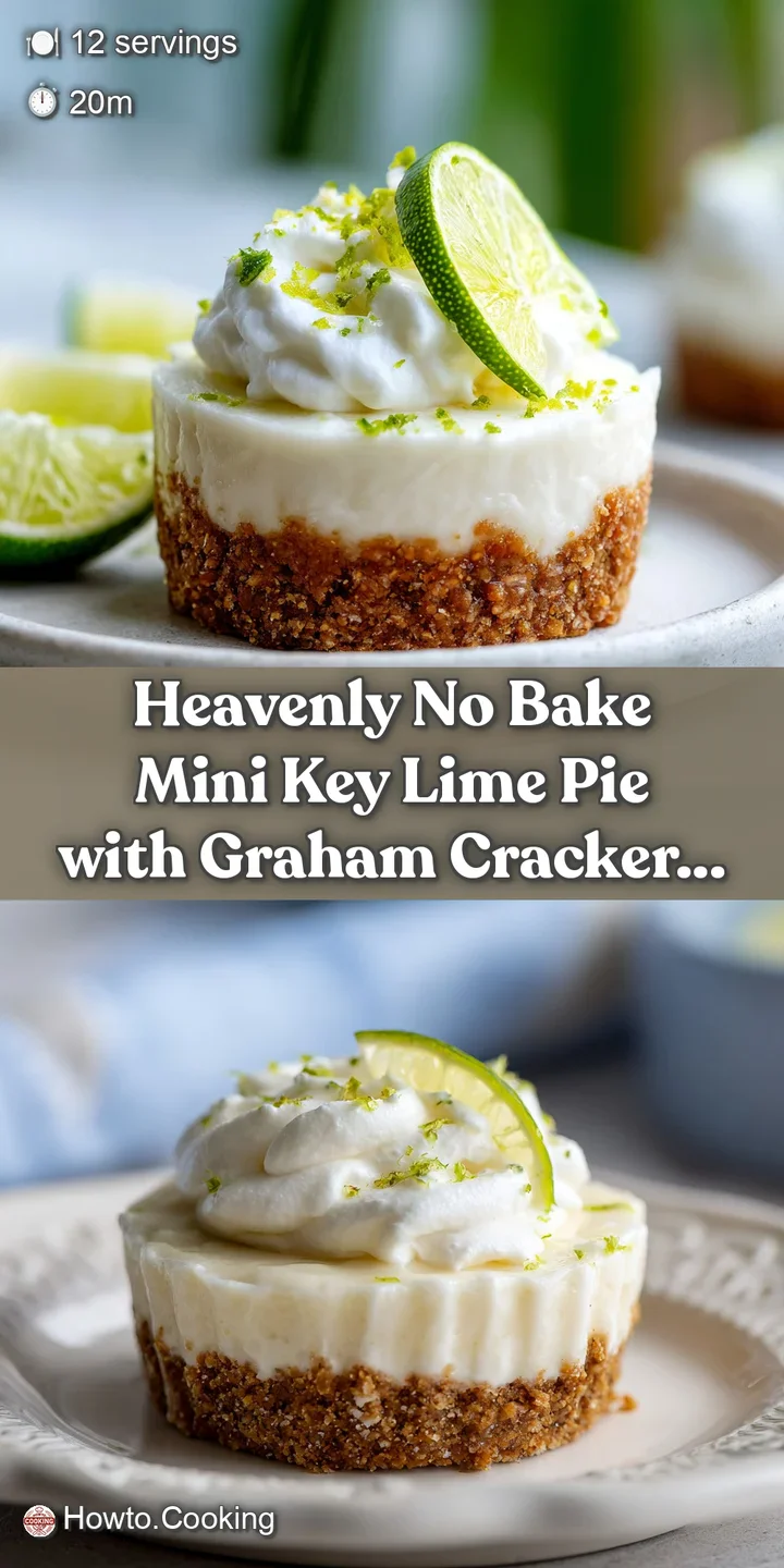 Close-up of a mini key lime pie showcasing its creamy, pale green interior and crumbly, buttery crust.