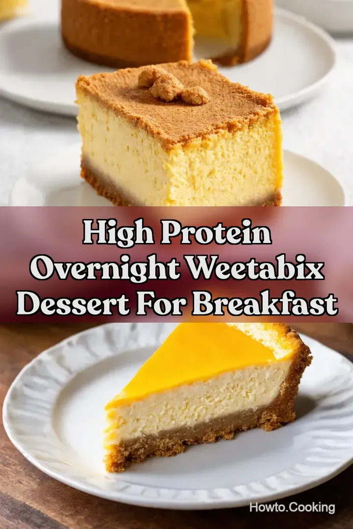 High Protein Overnight Weetabix Dessert for Breakfast