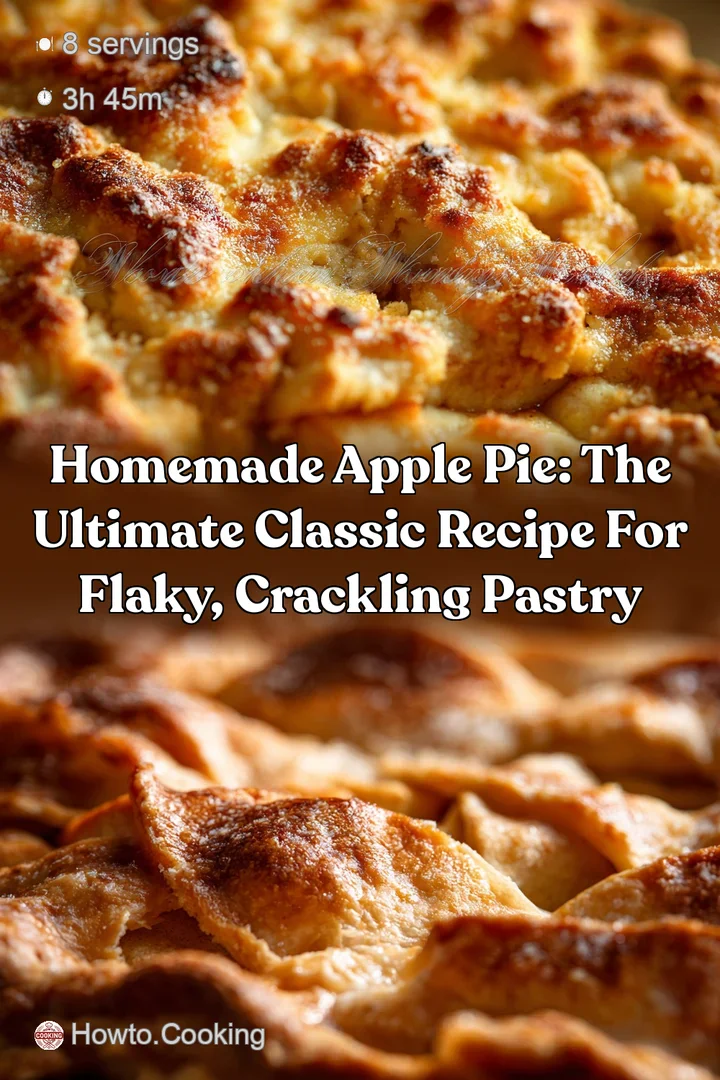 Homemade Apple Pie: The Ultimate Classic Recipe for Flaky Crackling Pastry