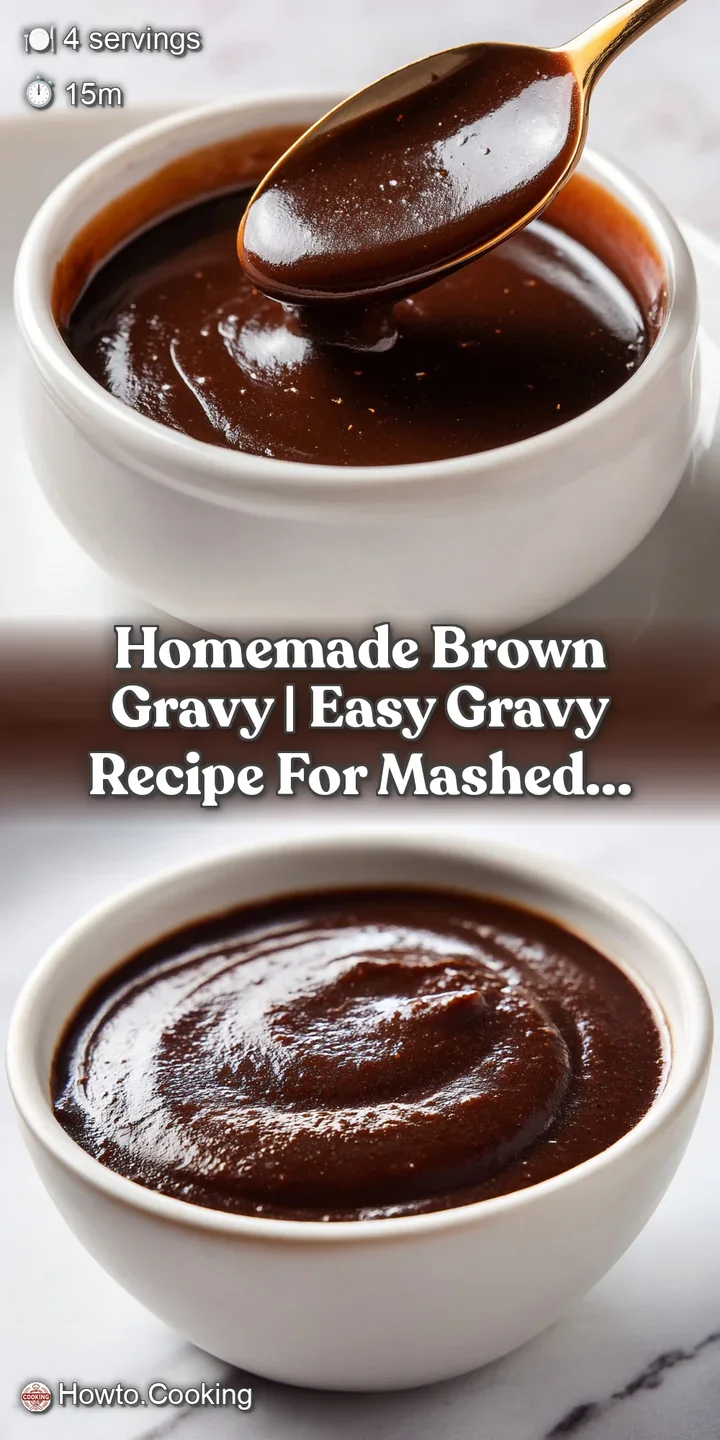 Close-up of a thick, mahogany-colored sauce with a silky sheen and small bubbles on the surface of the pot.