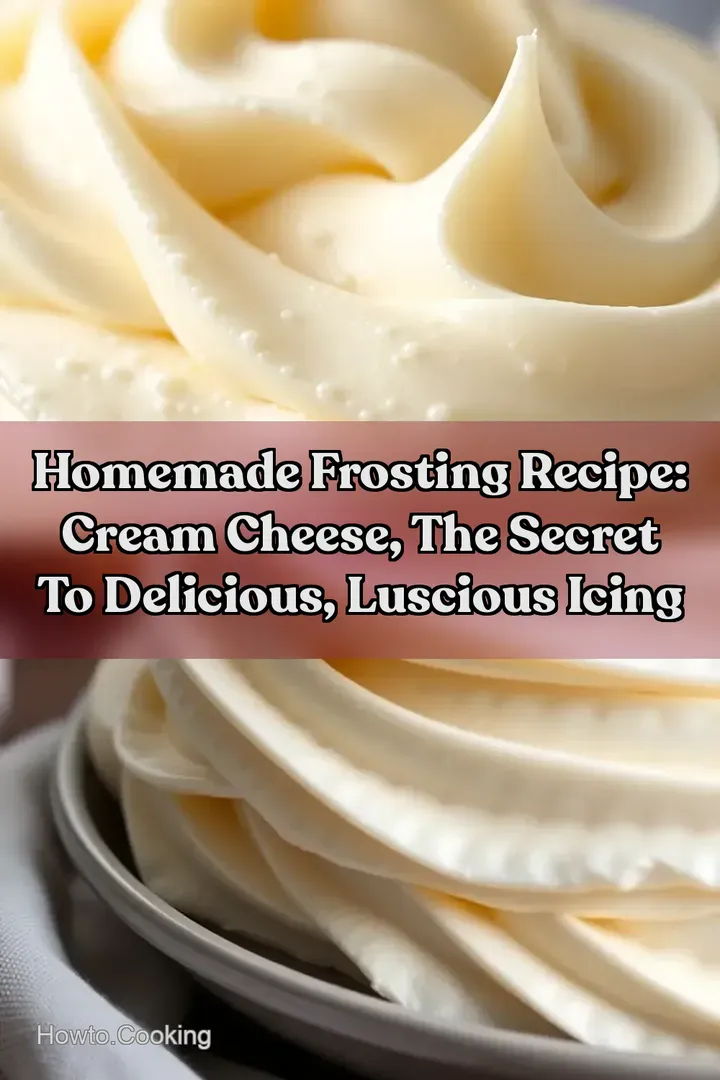 Homemade Frosting Recipe: Cream Cheese the Secret to Delicious Luscious Icing