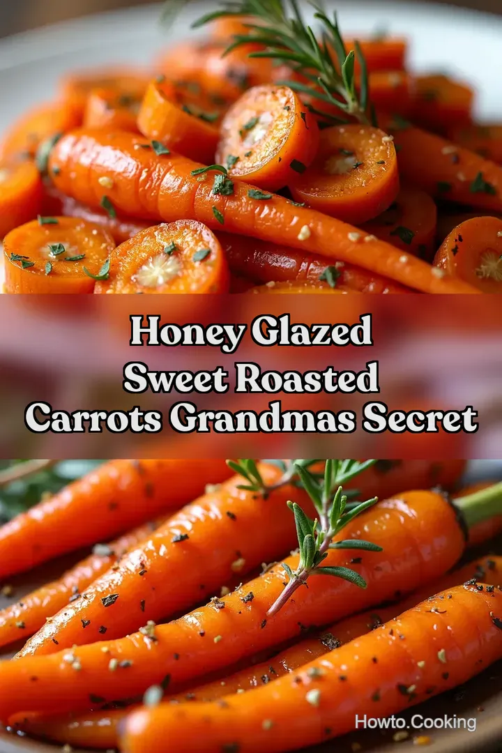 Honey Glazed Sweet Roasted Carrots Grandmas Secret