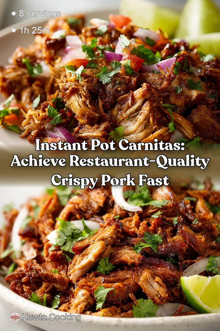Instant Pot Carnitas: Achieve Restaurant-Quality Crispy Pork Fast