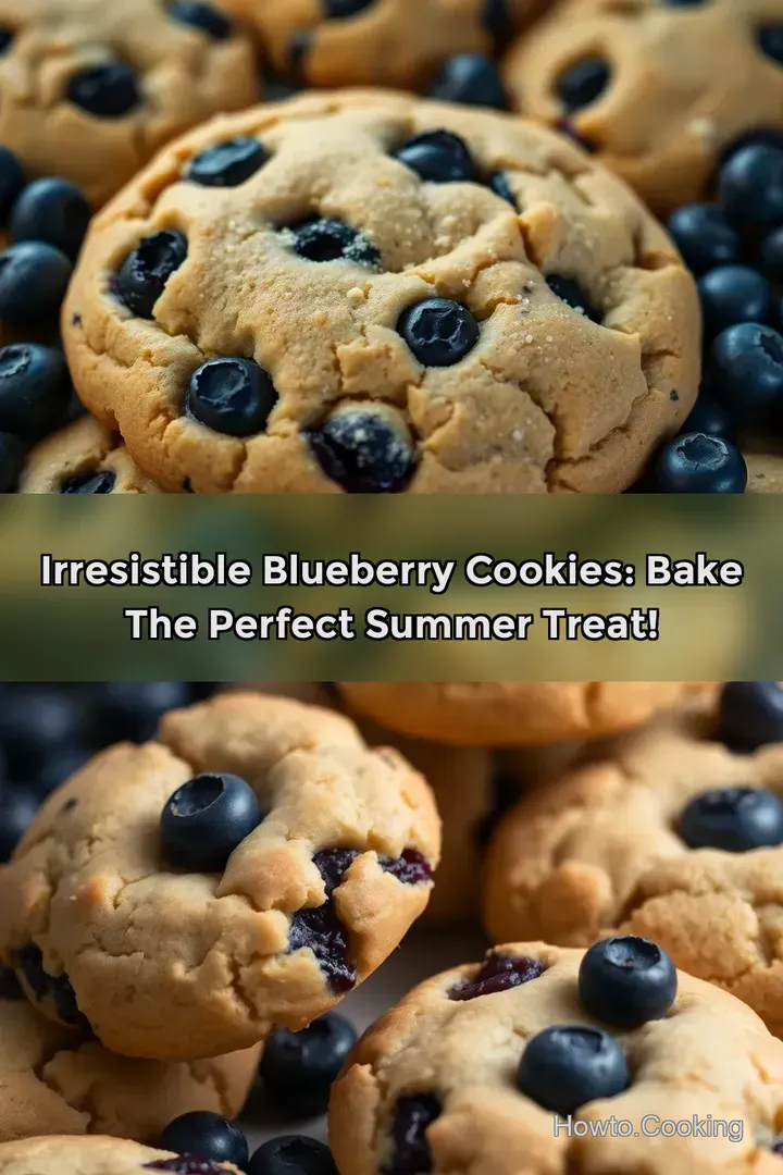 Irresistible Blueberry Cookies: Bake the Perfect Summer Treat!