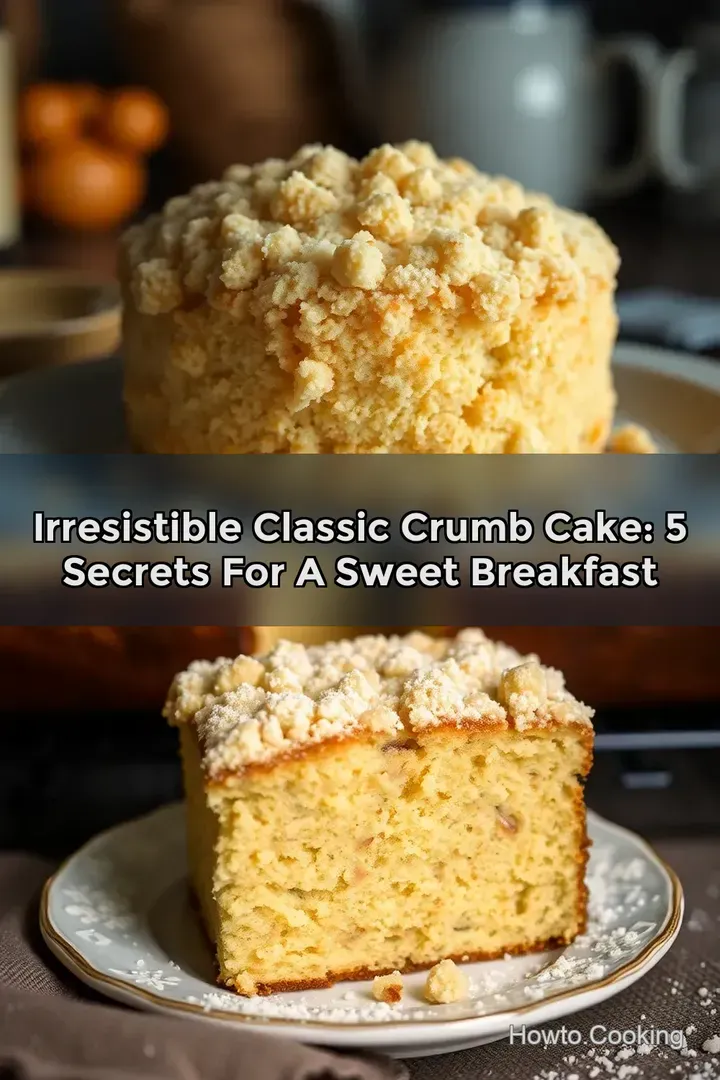 Irresistible Classic Crumb Cake: 5 Secrets for a Sweet Breakfast