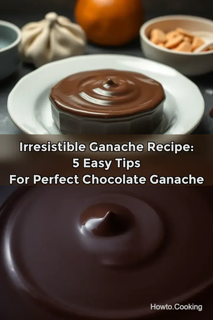Irresistible Ganache Recipe: 5 Easy Tips for Perfect Chocolate Ganache