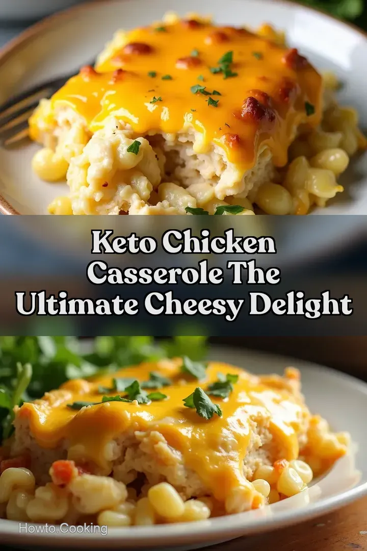 Keto Chicken Casserole The Ultimate Cheesy Delight