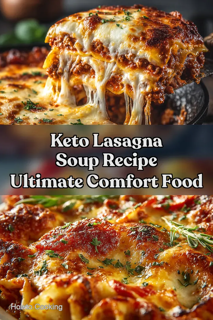 Keto Lasagna Soup Recipe Ultimate Comfort Food
