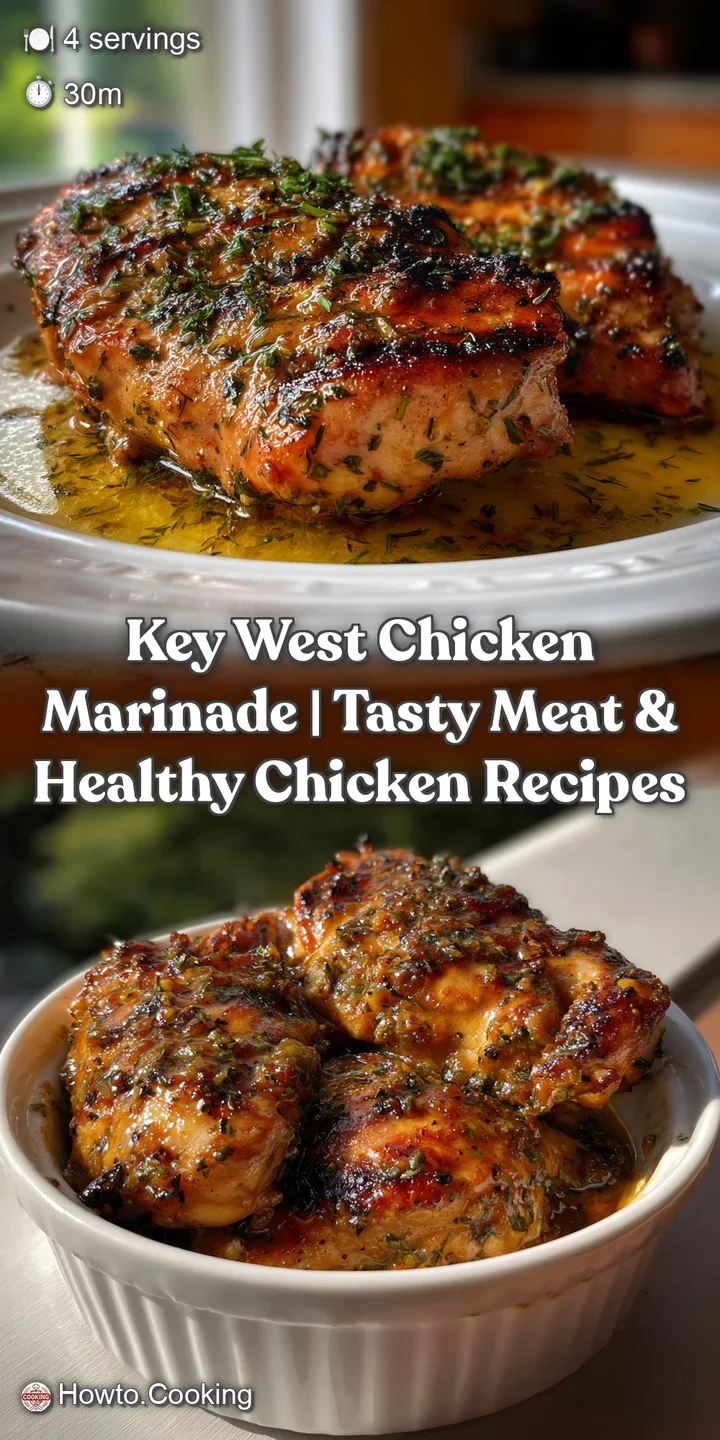 Key West Chicken Marinade | Tasty Meat & Healthy Chicken Recipes