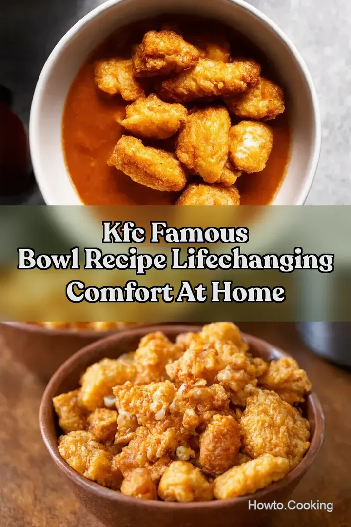 KFC Famous Bowl Recipe LifeChanging Comfort At Home