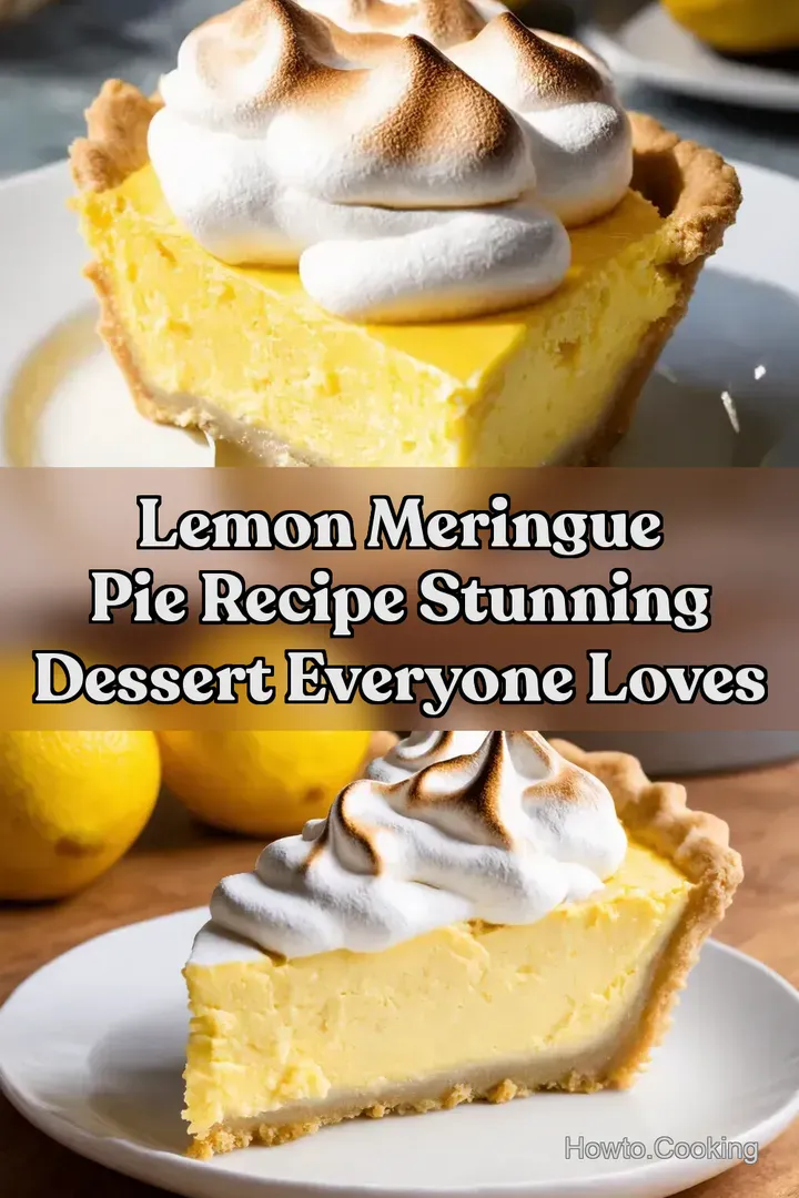 Lemon Meringue Pie Recipe Stunning Dessert Everyone Loves : PIN FOR LATER Lemon Meringue Pie Recipe Stunning Dessert Everyone Loves