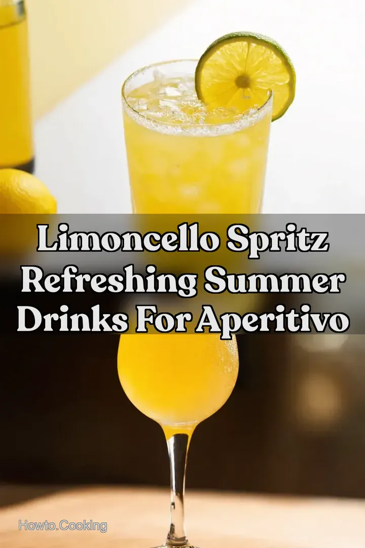 Limoncello Spritz Refreshing Summer Drinks for Aperitivo