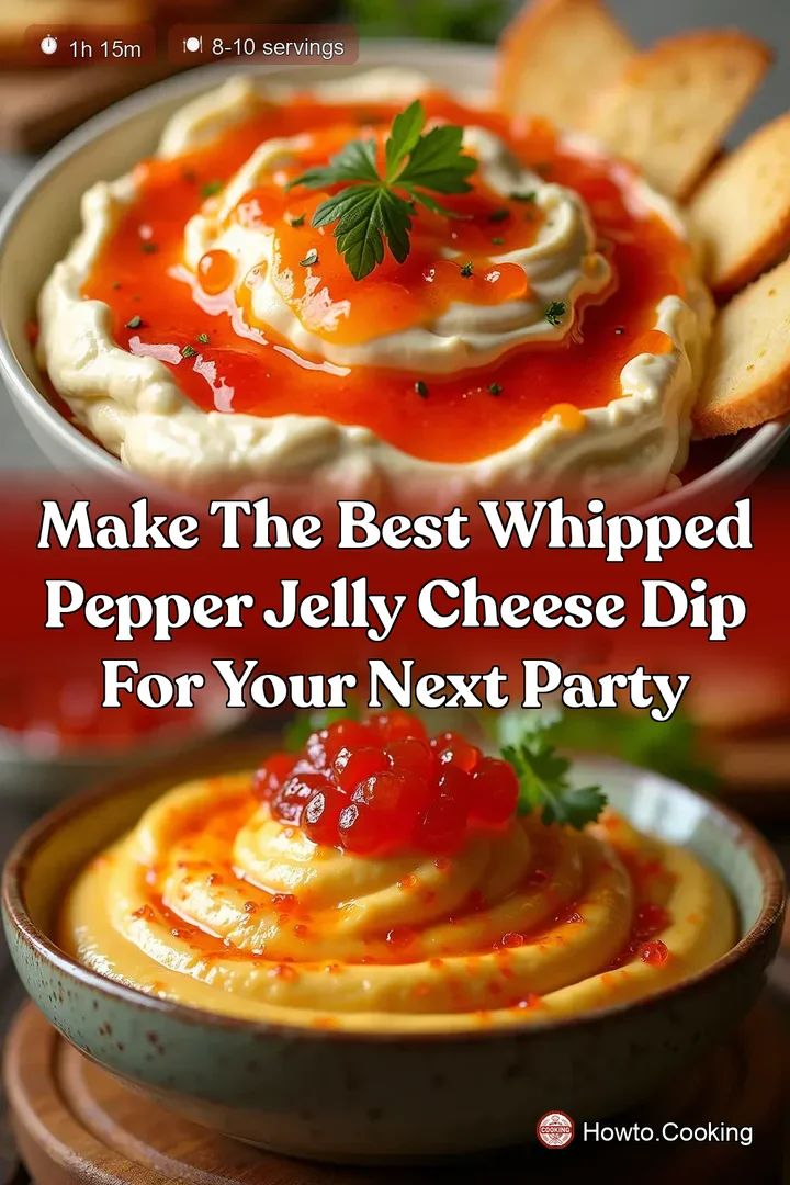 Make The Best Whipped Pepper Jelly Cheese Dip for Your Next Party