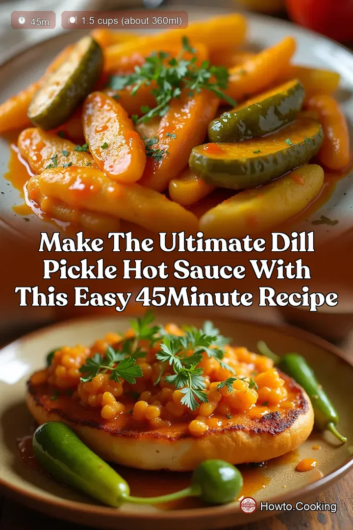 Make the Ultimate Dill Pickle Hot Sauce with This Easy 45Minute Recipe