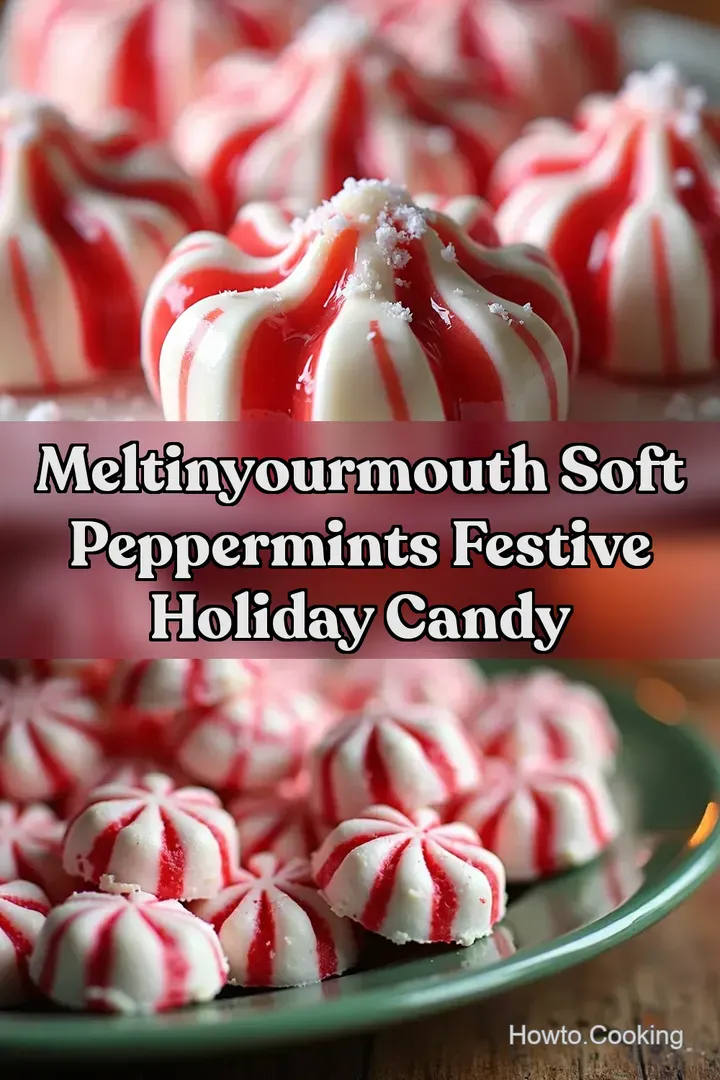 MeltInYourMouth Soft Peppermints Festive Holiday Candy