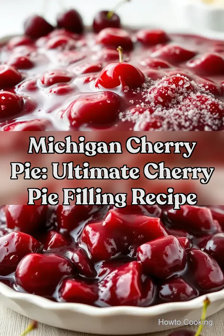 Michigan Cherry Pie: Ultimate Cherry Pie Filling Recipe
