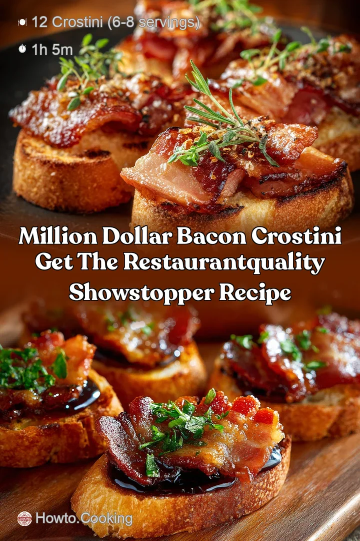 Million Dollar Bacon Crostini Get the RestaurantQuality Showstopper Recipe