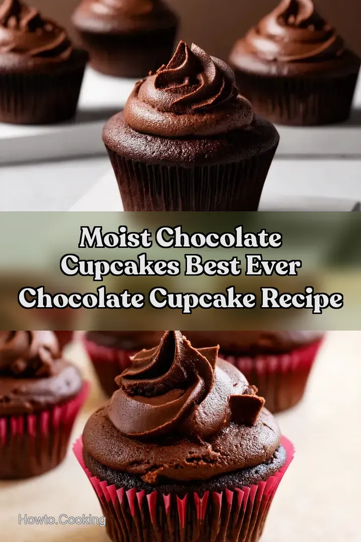 Moist Chocolate Cupcakes Best Ever Chocolate Cupcake Recipe : PIN FOR LATER Moist Chocolate Cupcakes Best Ever Chocolate Cupcake Recipe