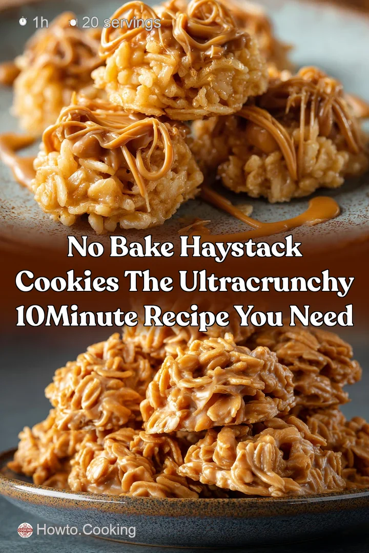 No Bake Haystack Cookies The UltraCrunchy 10Minute Recipe You Need