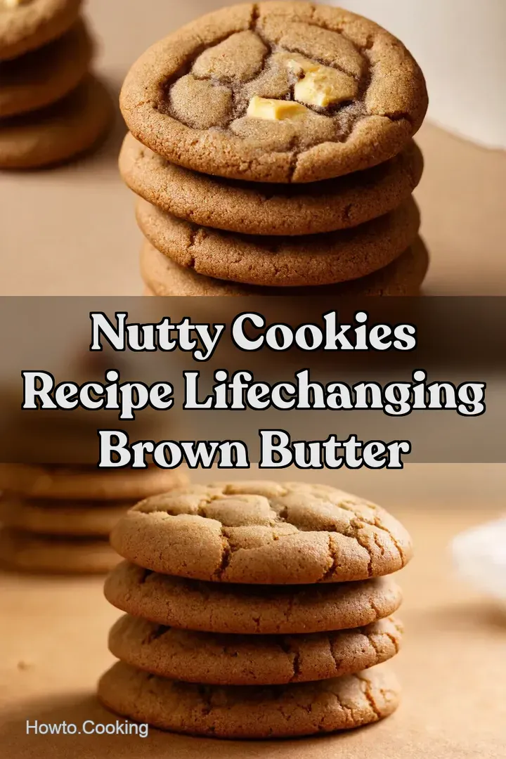 Nutty Cookies Recipe LifeChanging Brown Butter : PIN FOR LATER Nutty Cookies Recipe LifeChanging Brown Butter