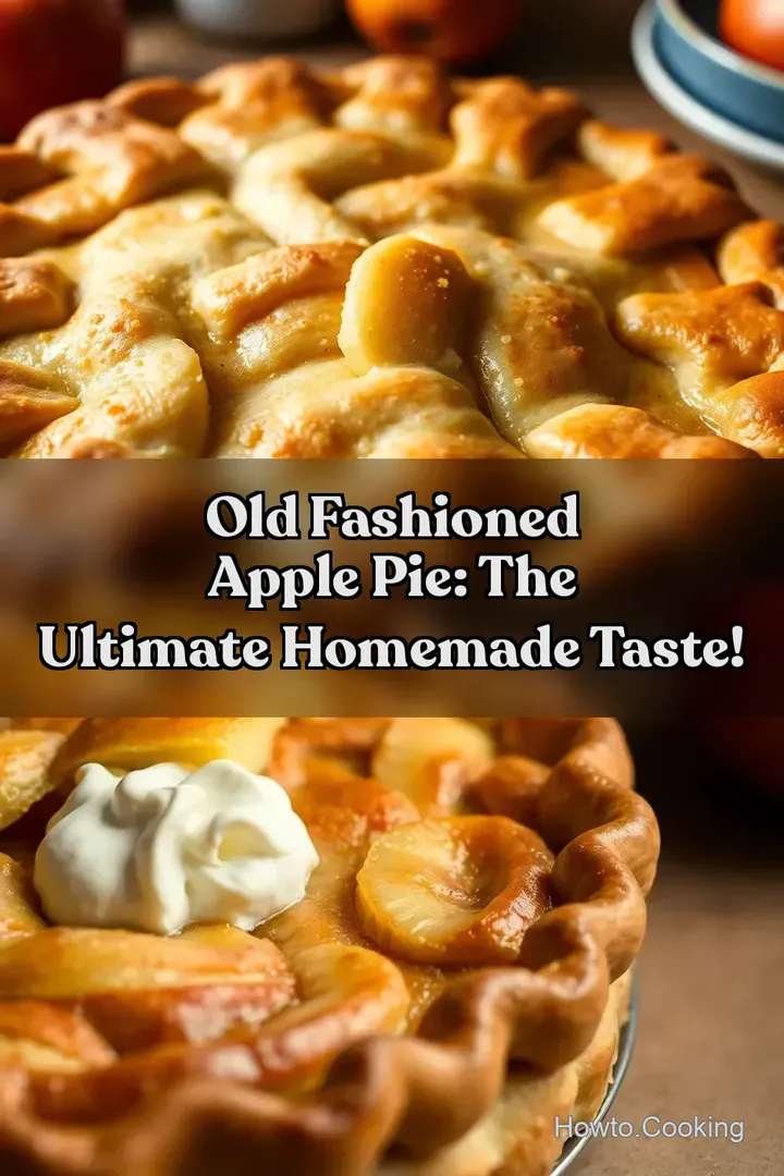 Old Fashioned Apple Pie: The Ultimate Homemade Taste!