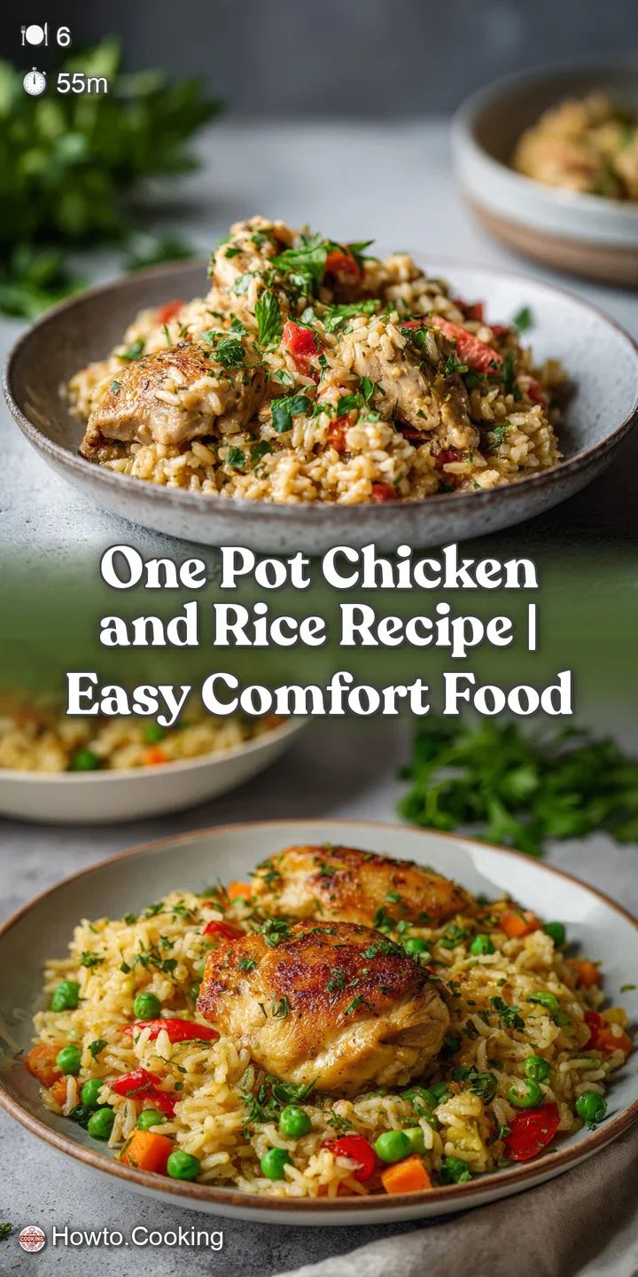 Close-up of tender chicken and perfectly cooked rice, showing a glistening texture and warm hues.