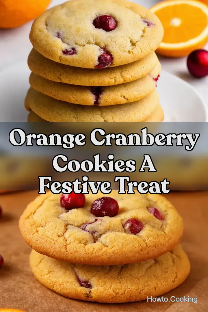 Orange Cranberry Cookies A Festive Treat