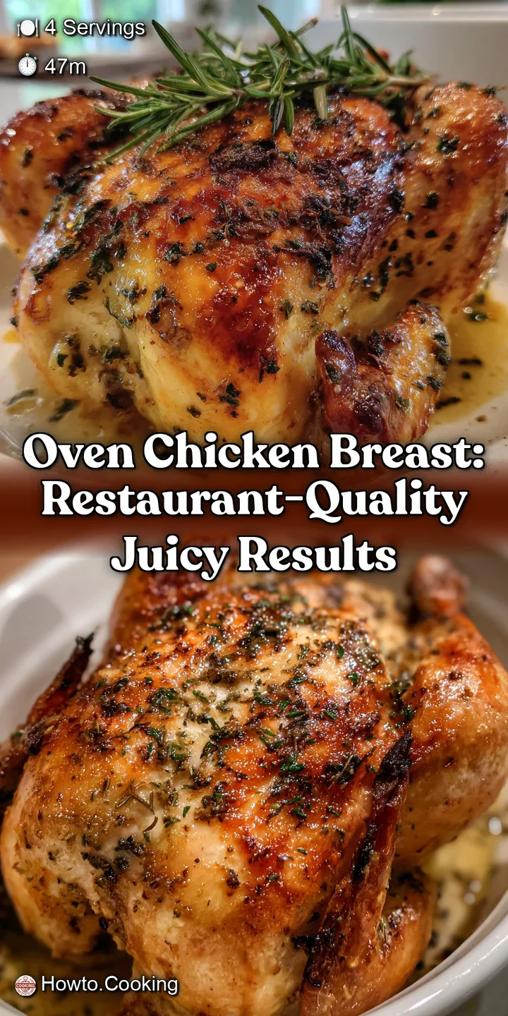 Oven Chicken Breast: Restaurant-Quality Juicy Results